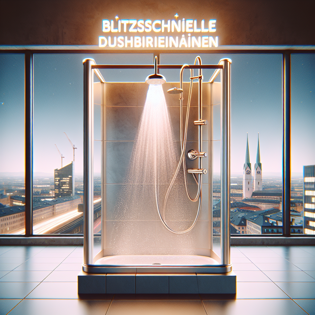 Blitzschnelle Duschreinigung in München: Reinigungmunchen macht's möglich! - München